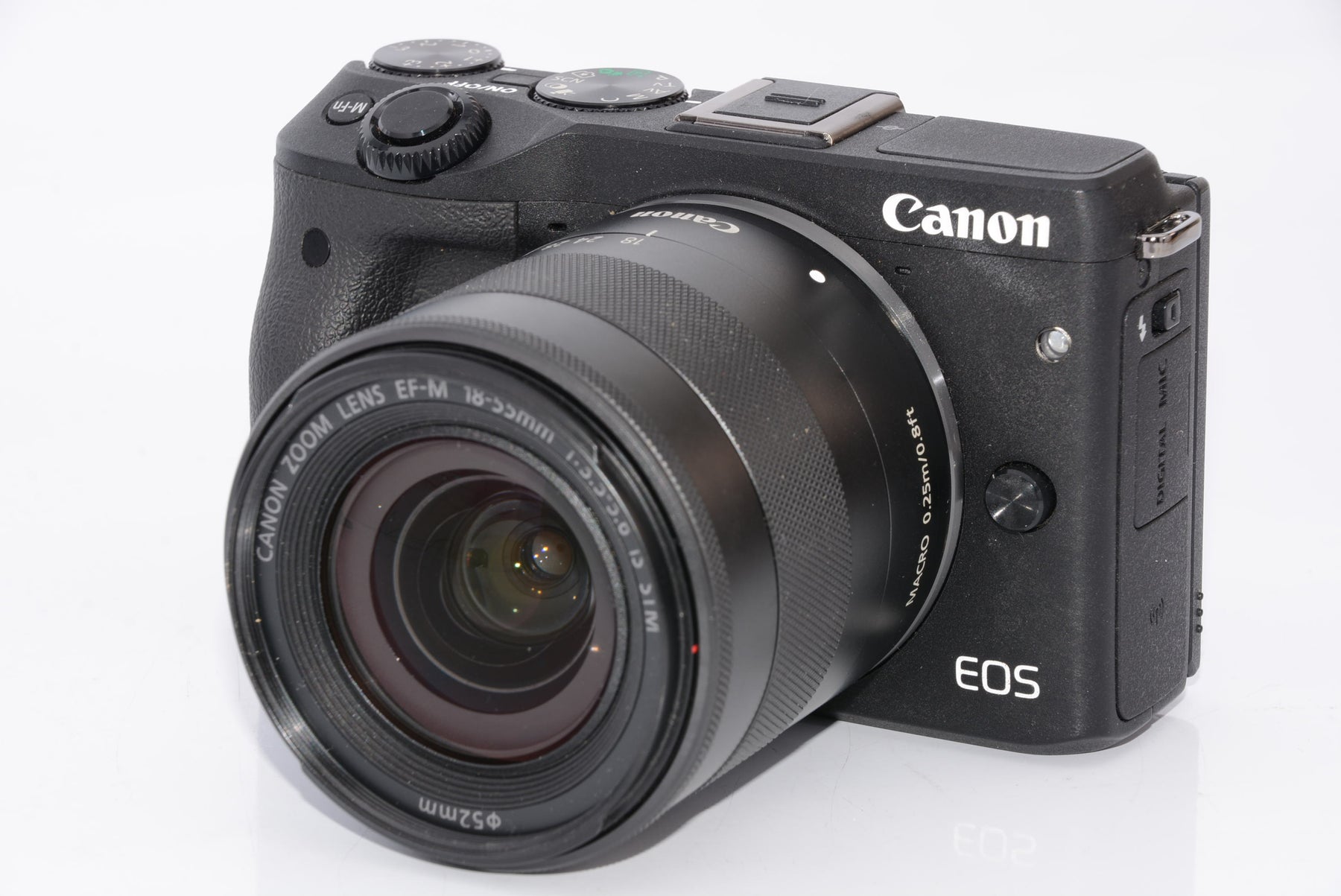 外観特上級】Canon ミラーレス一眼カメラ EOS M3 レンズキット