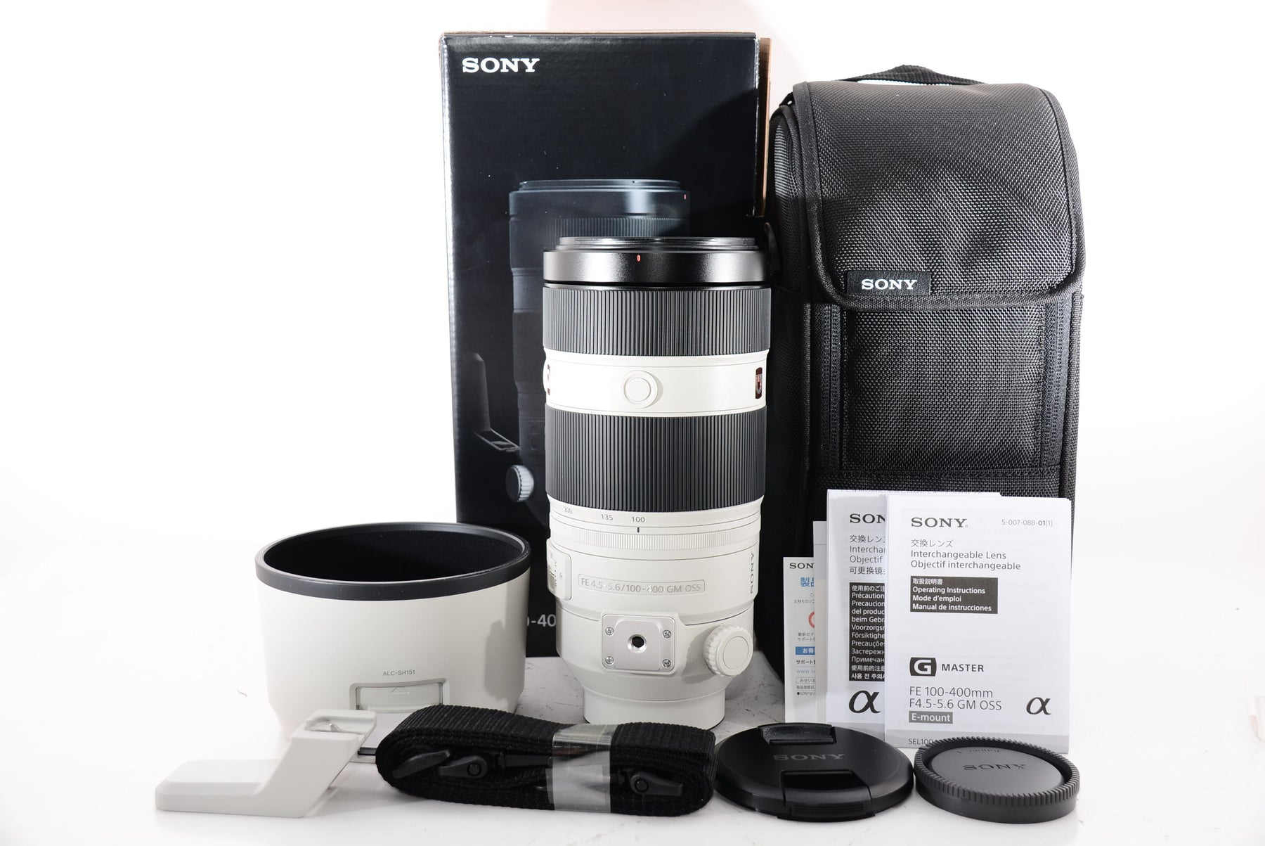 【ほぼ新品】ソニー SONY ズームレンズ FE 100-400mm F4.5-5.6 GM OSS Eマウント35mmフルサイズ対応 SEL100400GM