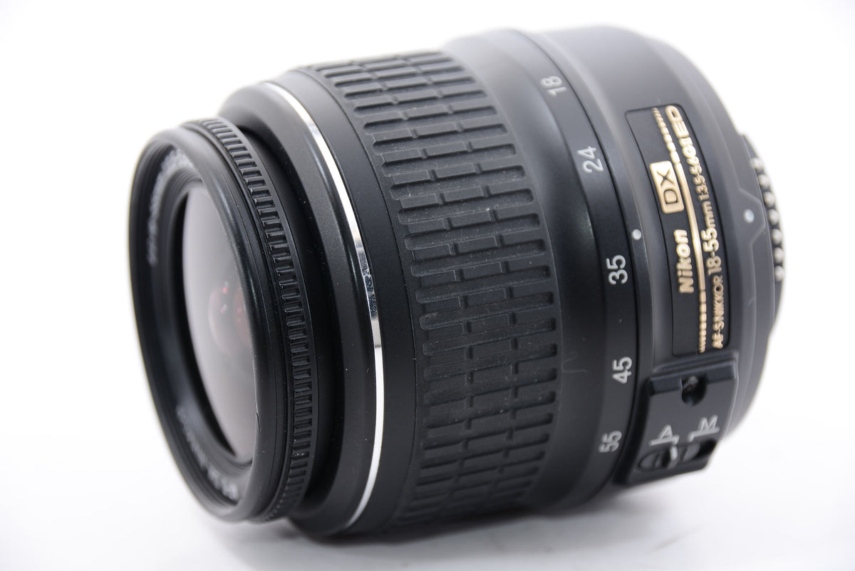 【外観特上級】Nikon 標準ズームレンズ AF-S DX NIKKOR 18-55mm f/3.5-5.6G VR II ニコンDXフォーマット専用