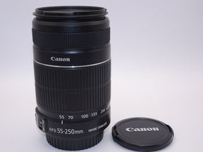 【外観特上級】Canon 望遠ズームレンズ EF-S55-250mm F4-5.6 IS II