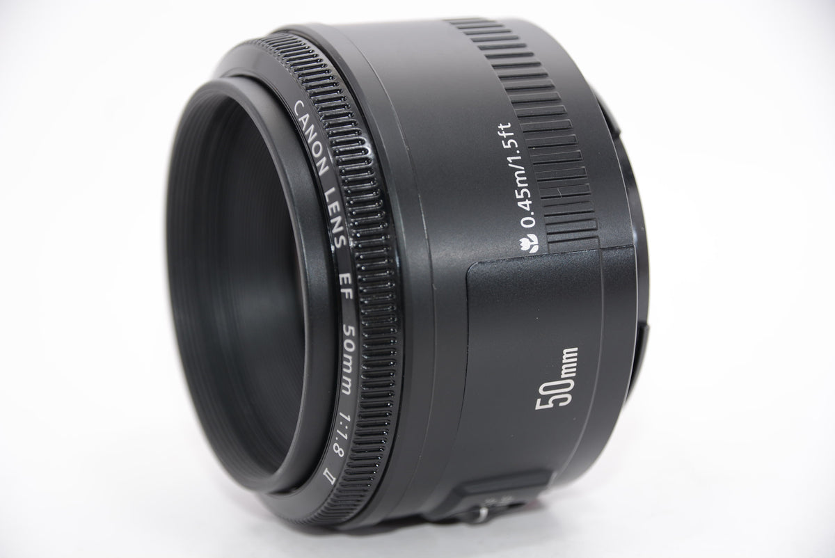 【外観特上級】Canon 単焦点レンズ EF50mm F1.8 II フルサイズ対応