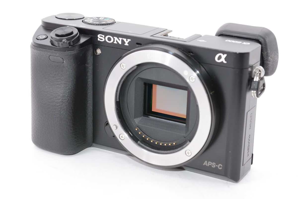 【外観特上級】SONY ミラーレス一眼 α6000 ボディ ブラック ILCE-6000 B