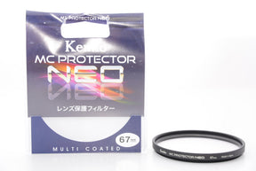 【外観特上級】Kenko カメラ用フィルター MC プロテクター NEO 67mm レンズ保護用 726709