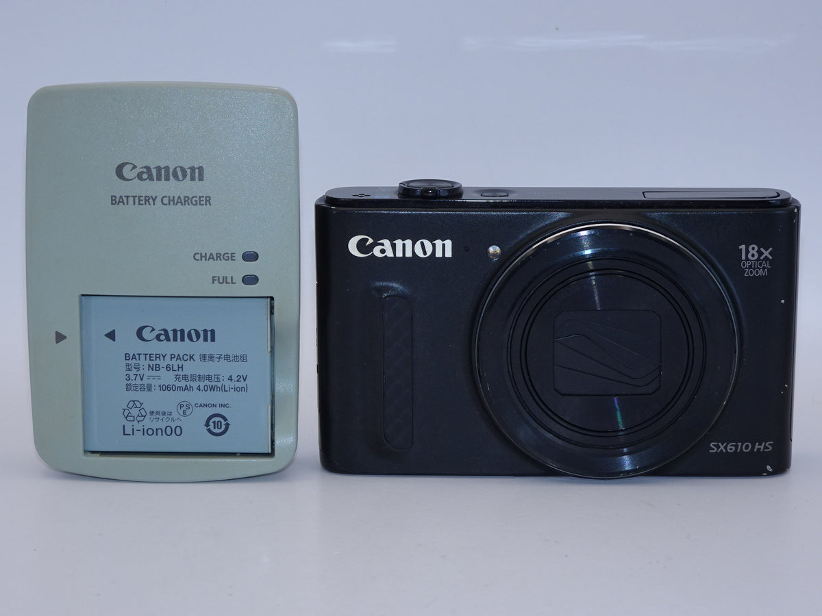 【外観並級】Canon デジタルカメラ PowerShot SX610 HS ブラック 光学18倍ズーム PSSX610HS(BK)