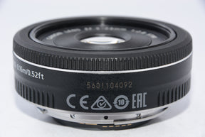 【外観特上級】Canon 単焦点広角レンズ EF-S24mm F2.8 STM APS-C対応 EF-S2428STM