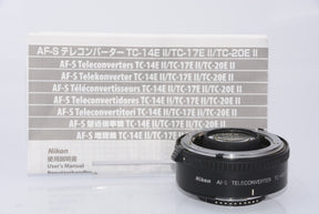 【オススメ】Nikon テレコンバーター AF-S TELECONVERTER TC-14E II フルサイズ対応