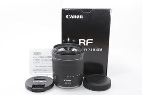 【外観特上級】Canon 標準ズームレンズ RF24-105mm F4-7.1 IS STM EOSR対応 RF24-105ISSTM
