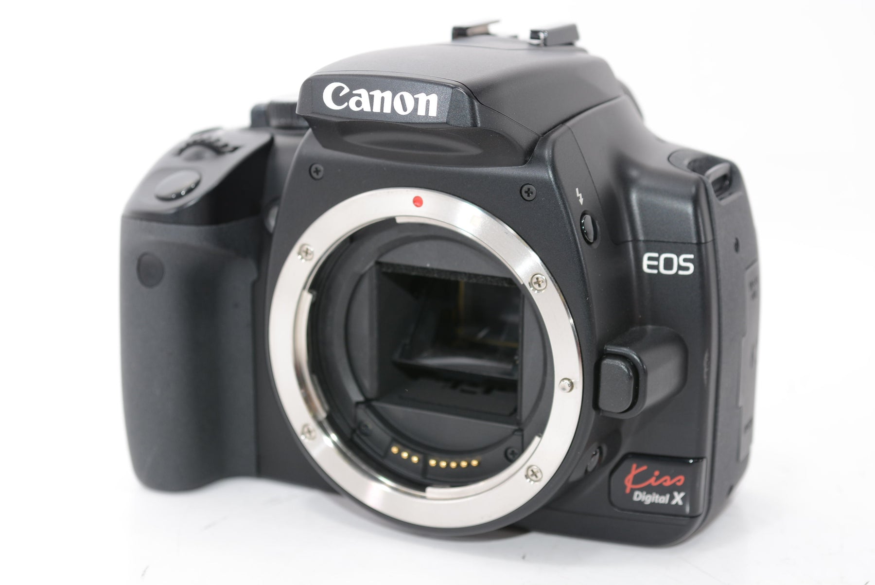 【外観並級】Canon デジタル一眼レフカメラ EOS Kiss デジタル X ボディ本体 ブラック KISSDXB-BODY