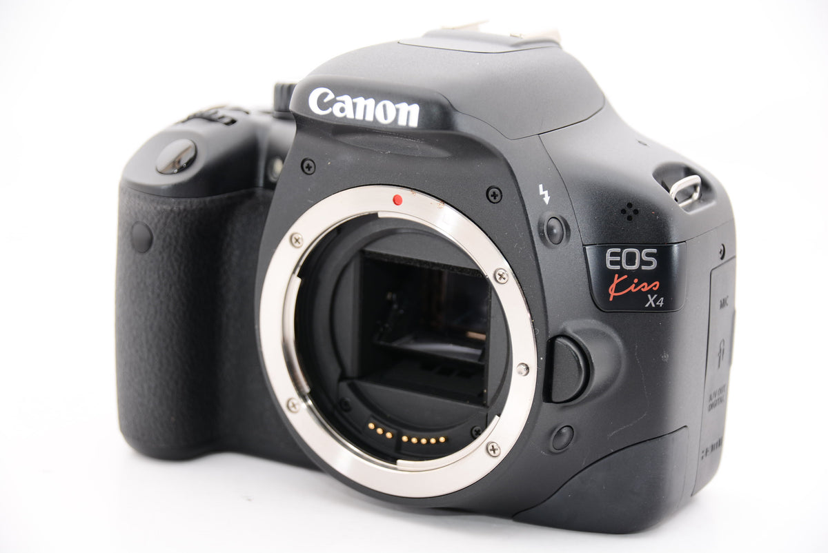 【外観特上級】Canon デジタル一眼レフカメラ EOS Kiss X4 EF-S 18-55 IS レンズキット KISSX4-1855ISLK