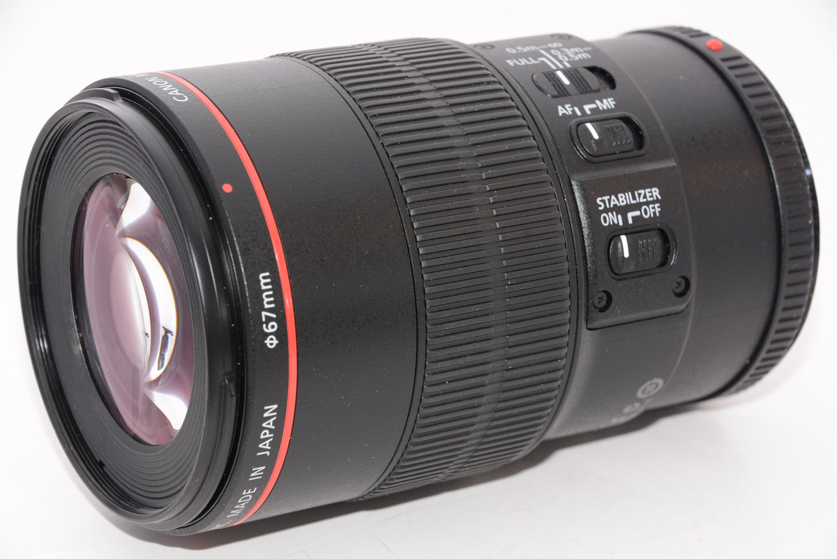 【外観特上級】Canon 単焦点マクロレンズ EF100mm F2.8L マクロ IS USM フルサイズ対応