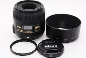 【外観特上級】Nikon 単焦点マイクロレンズ AF-S DX Micro NIKKOR 40mm f/2.8G ニコンDXフォーマット専用