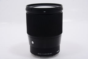 【外観特上級】シグマ SIGMA 16mm F1.4 DC DN※ソニーEマウント 16MMF1.4 DC DN C SE