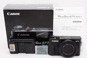 【外観特上級】Canon デジタルカメラ PowerShot G7 X MarkII 光学4.2倍ズーム 1.0型センサー PSG7X MarkII