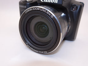 【外観特上級】Canon デジタルカメラ PowerShot SX500IS 約1600万画素 光学30倍ズーム ブラック PSSX500IS