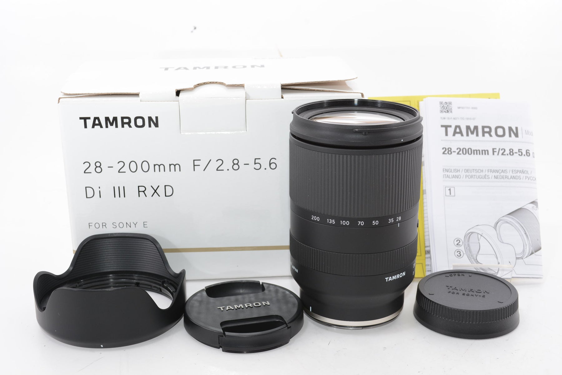 外観特上級】Tamron 28-200 F/2.8-5.6 Di III RXD ソニーミラーレス