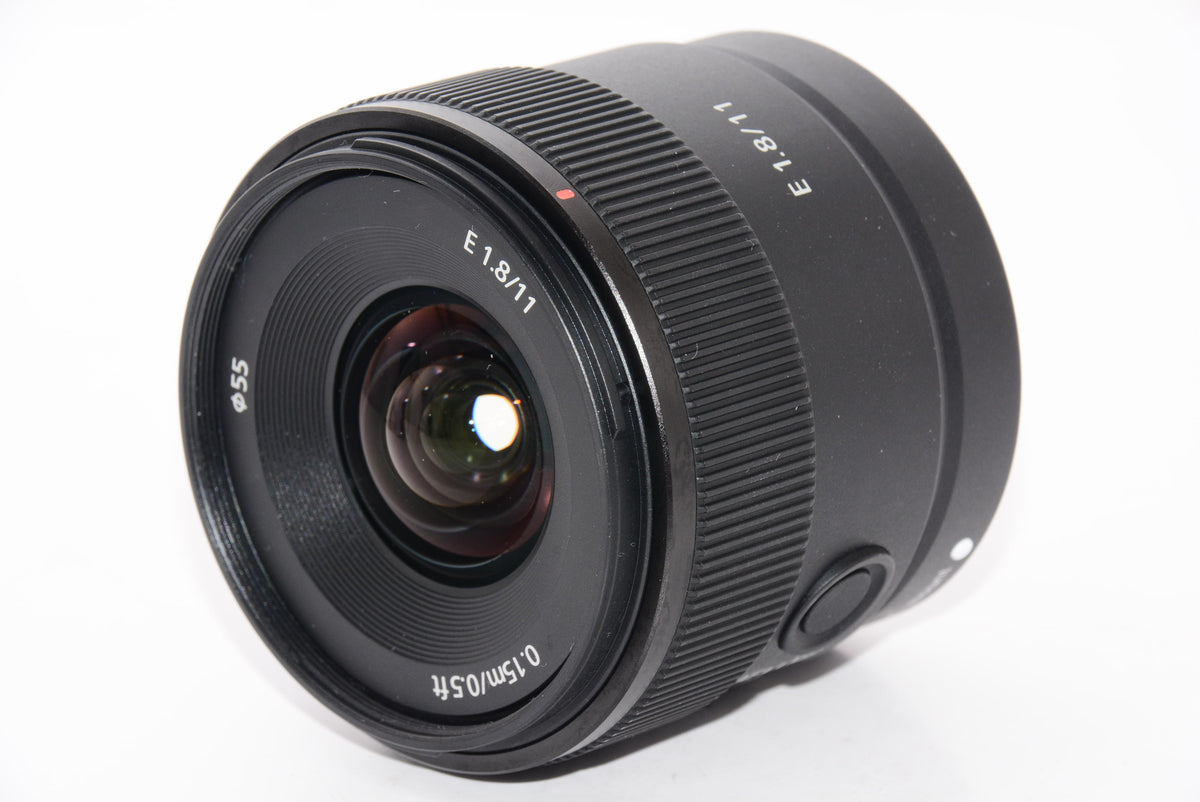 【外観特上級】ソニー SONY 大口径広角単焦点レンズ E 11 mm F1.8 Eマウント用 APS-C専用 SEL11F18