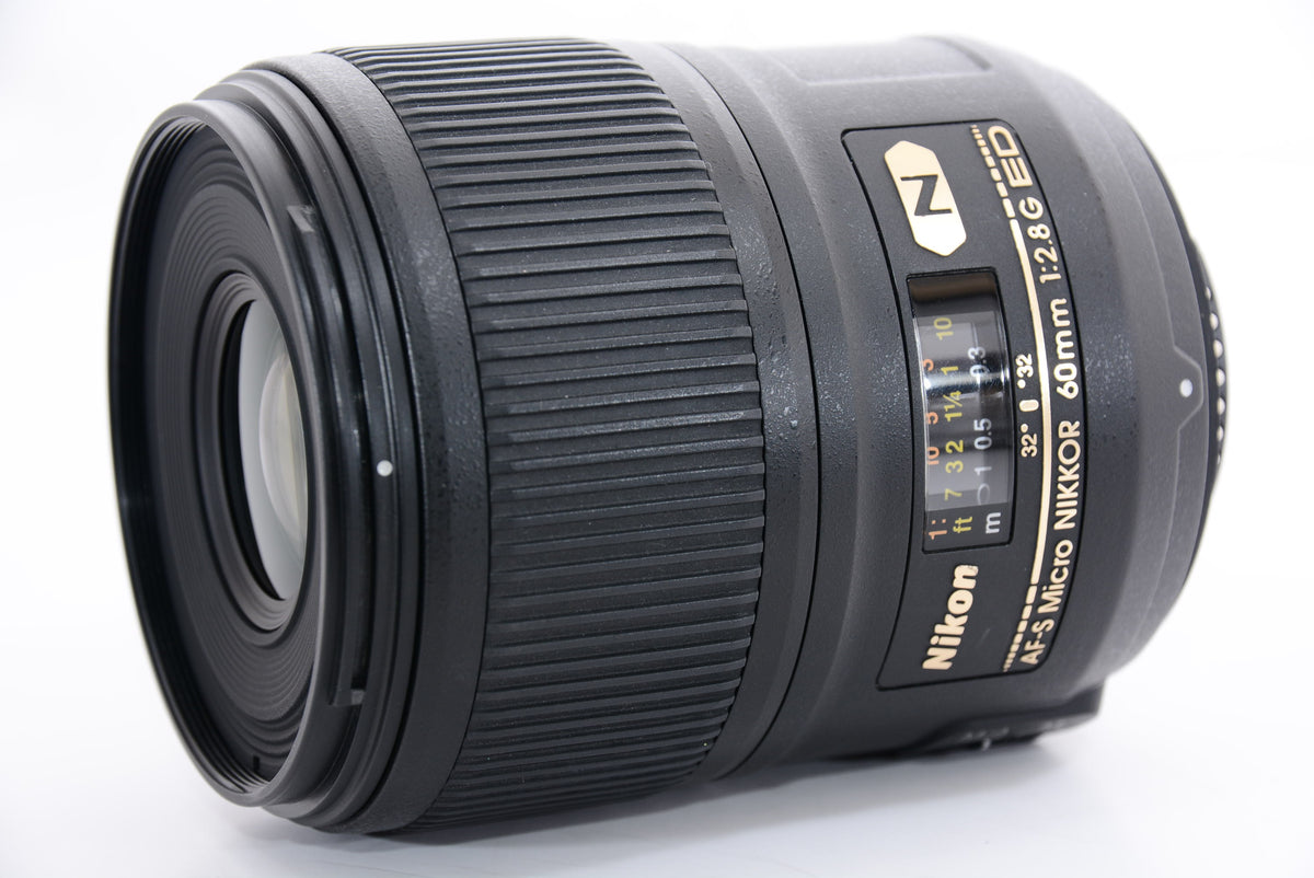 【外観特上級】Nikon 単焦点マイクロレンズ AF-S  Micro 60mm f/2.8G ED フルサイズ対応