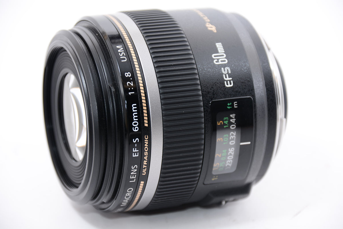 【外観特上級】Canon 単焦点マクロレンズ EF-S60mm F2.8マクロ USM APS-C対応