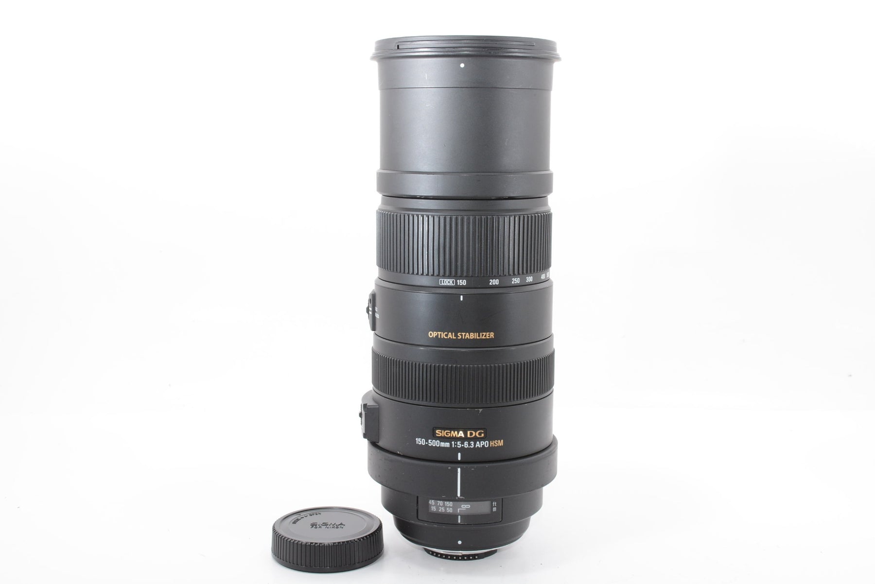 【外観並級】SIGMA APO 150-500mm F5-6.3 DG OS HSM ニコン用