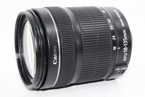 【外観特上級】Canon 標準ズームレンズ EF-S18-135mm F3.5-5.6 IS STM APS-C対応