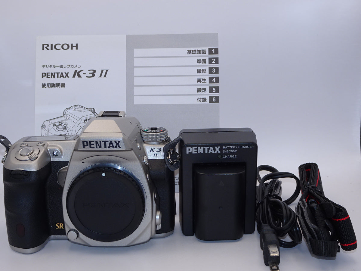 【ほぼ新品】PENTAX ペンタックス K-3 II SILVER EDITION ボディ