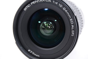 【外観特上級】PENTAX 超広角ズームレンズ DA12-24mmF4 ED AL[IF] Kマウント APS-Cサイズ 21577