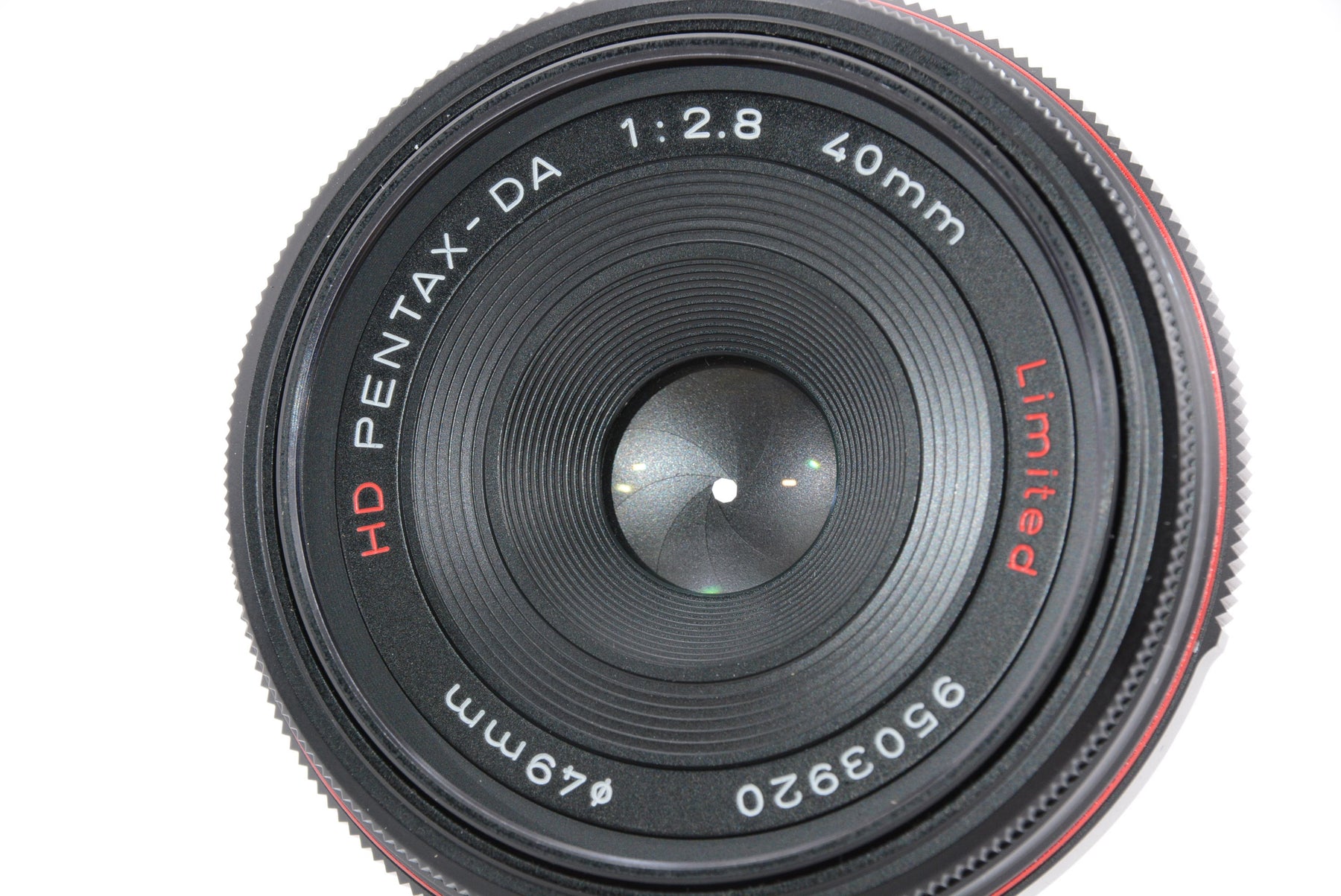 【外観特上級】PENTAX リミテッドレンズ パンケーキレンズ 標準単焦点レンズ HD PENTAX-DA40mmF2.8 Limited ブラック Kマウント APS-Cサイズ 21390