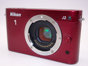 【外観特上級】Nikon ニコン 1 J2 ボディ レッド
