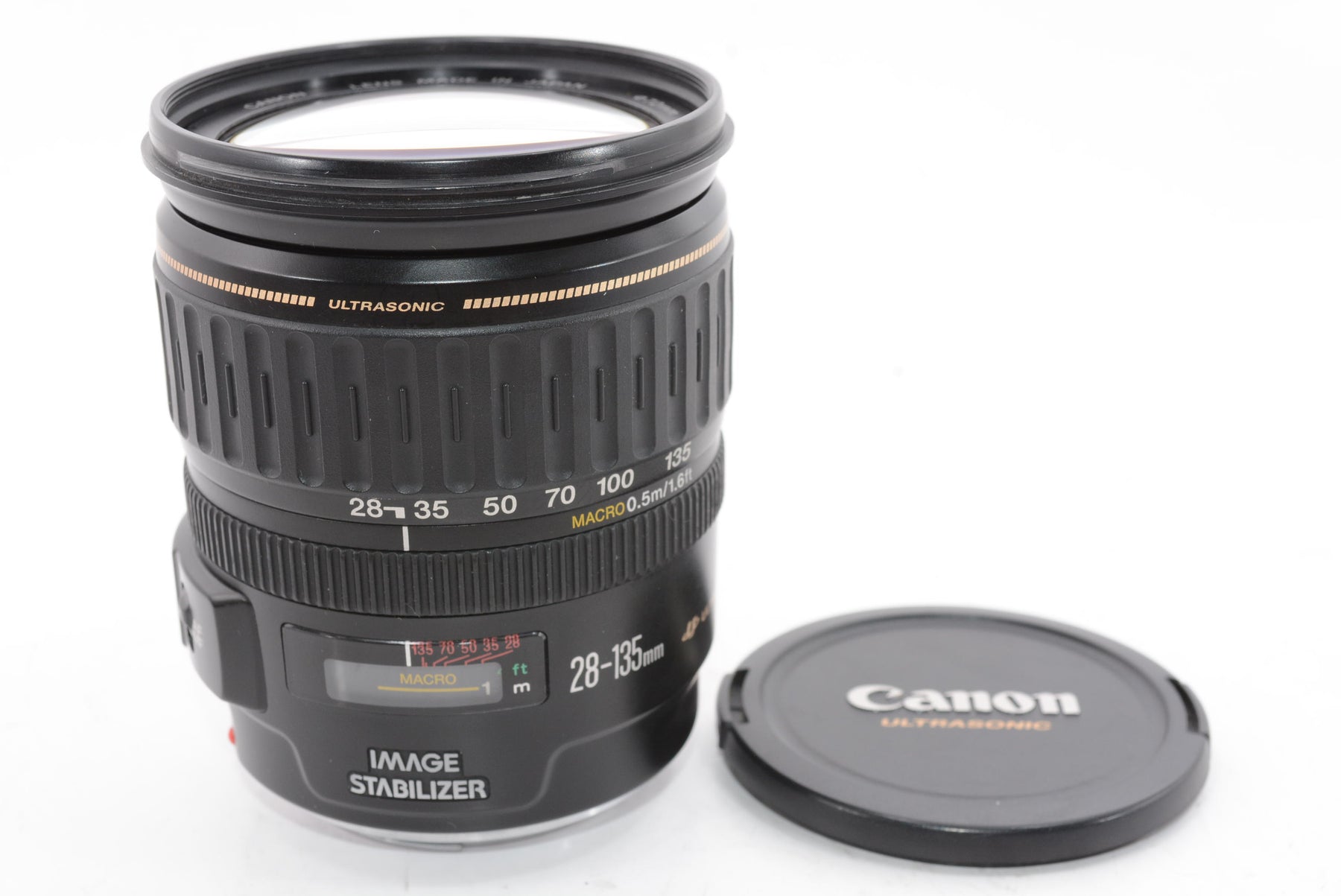 【外観特上級】Canon 標準ズームレンズ EF28-135mm F3.5-5.6 IS USM フルサイズ対応