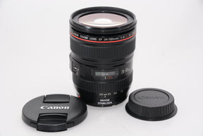 【外観特上級】Canon 標準ズームレンズ EF24-105mm F4L IS USM フルサイズ対応