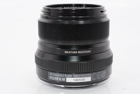 【外観特上級】FUJIFILM 単焦点広角レンズ XF23mmF2 R WR B ブラック