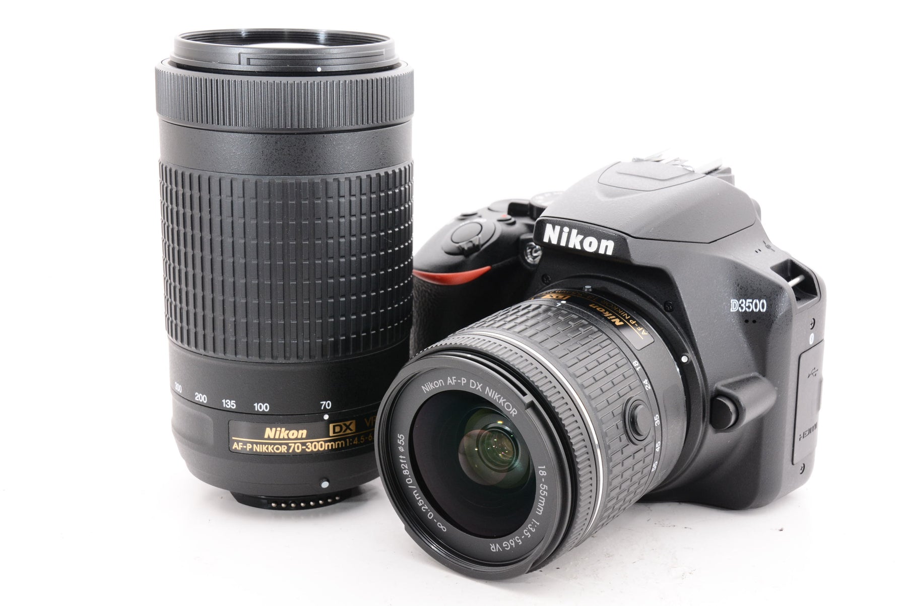 【外観特上級】Nikon デジタル一眼レフカメラ D3500 ダブルズームキット D3500WZ