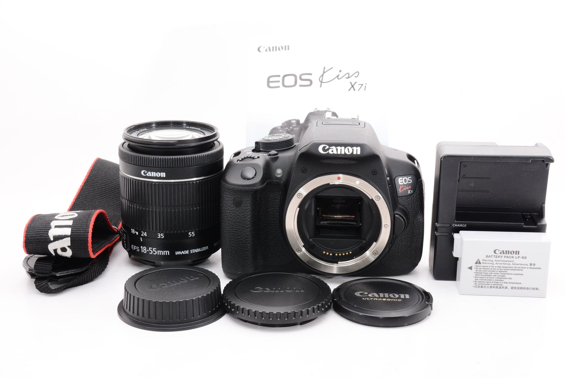 Canon デジタル一眼レフカメラ EOS Kiss X7i レンズキット EF-S18-55mm F3.5-5.6 IS STM付属 KISSX7I - 4