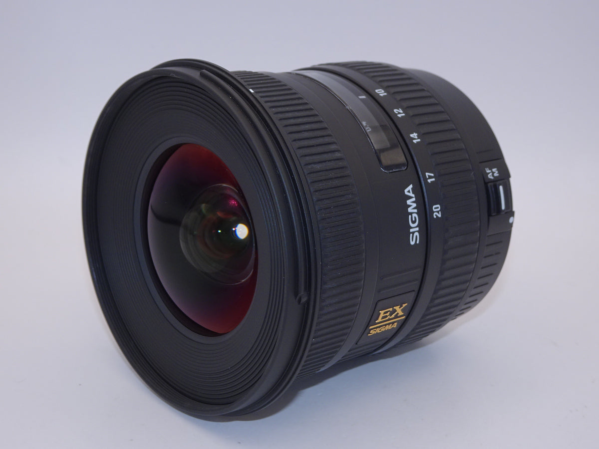 【外観特上級】SIGMA 超広角ズームレンズ 10-20mm F4-5.6 EX DC HSM キヤノン用 APS-C専用