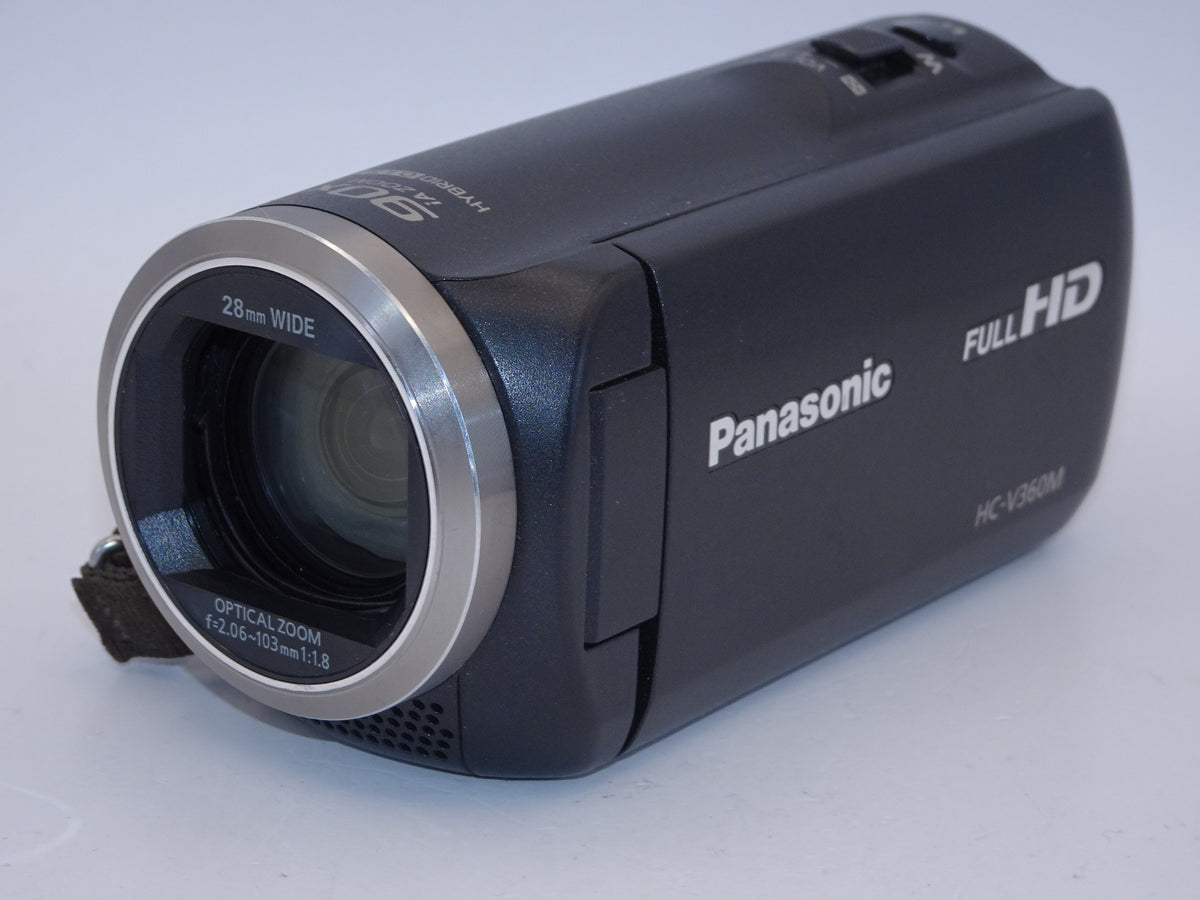 【外観特上級】パナソニック HDビデオカメラ V360M  ブラック HC-V360M-K