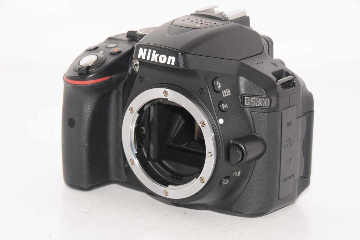 【外観並級】Nikon デジタル一眼レフカメラ D5300 ダブルズームキット2 ブラック