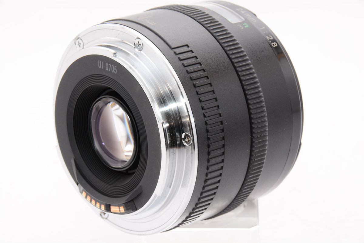 【外観特上級】Canon 単焦点広角レンズ EF24mm F2.8 フルサイズ対応