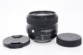 【外観特上級】SIGMA 単焦点レンズ Art 30mm F1.4 DC HSM ニコン用 APS-C専用