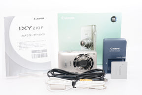 【外観特上級】Canon デジタルカメラ IXY 210F シルバー IXY210F(SL)