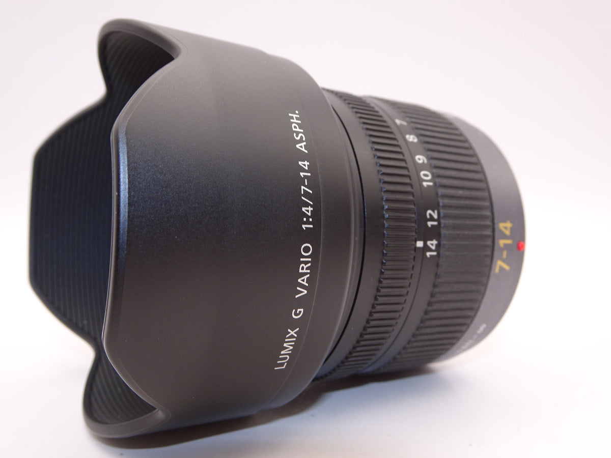 【外観特上級】パナソニック 広角ズームレンズ マイクロフォーサーズ用 ルミックス G VARIO 7-14mm/F4.0 ASPH. H-F007014