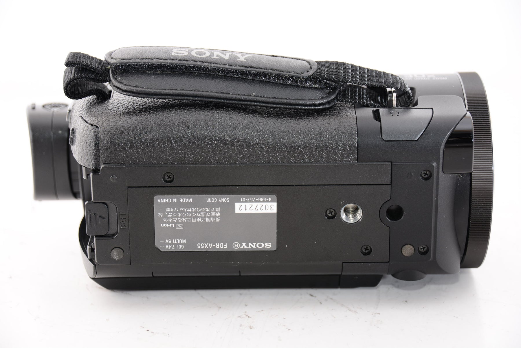 外観特上級】ソニー SONY ビデオカメラ FDR-AX55 4K 64GB 光学20倍 ブラック Handycam FDR-AX55 B