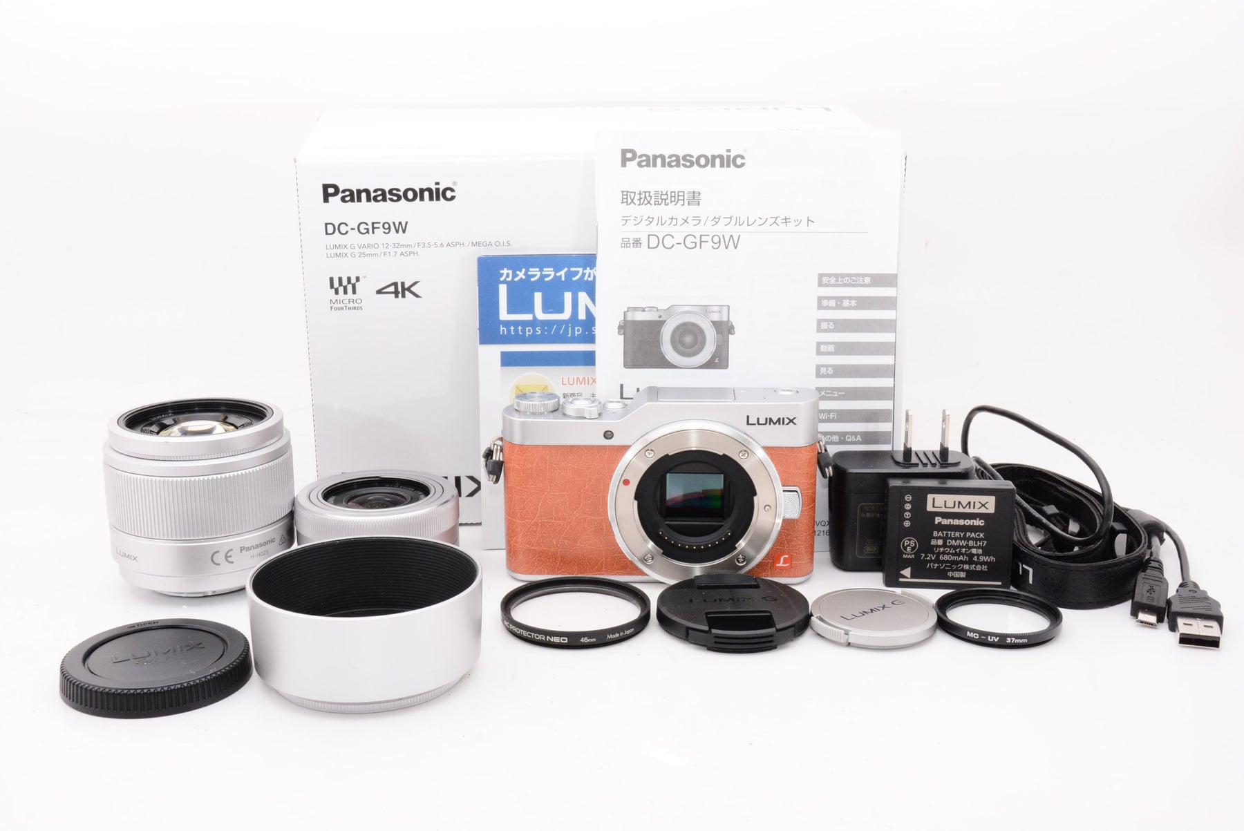 Pansonic パナソニック LUMIX DC-GF9W ダブルレンズキット - カメラ