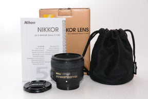 【外観特上級】Nikon 単焦点レンズ AF-S NIKKOR 50mm f/1.8G フルサイズ対応 AF-S 50/1.8G