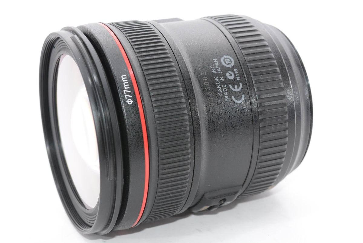 【外観並級】Canon 標準ズームレンズ EF24-70mm F4 L IS USM フルサイズ対応