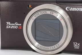 オススメ】Canon デジタルカメラ PowerShot (パワーショット) SX200 IS ブラック PSSX200IS(BK)