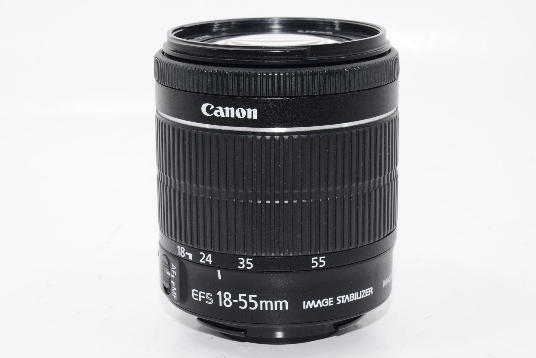 【外観特上級】Canon 標準ズームレンズ EF-S18-55mm F3.5-5.6 IS STM APS-C対応