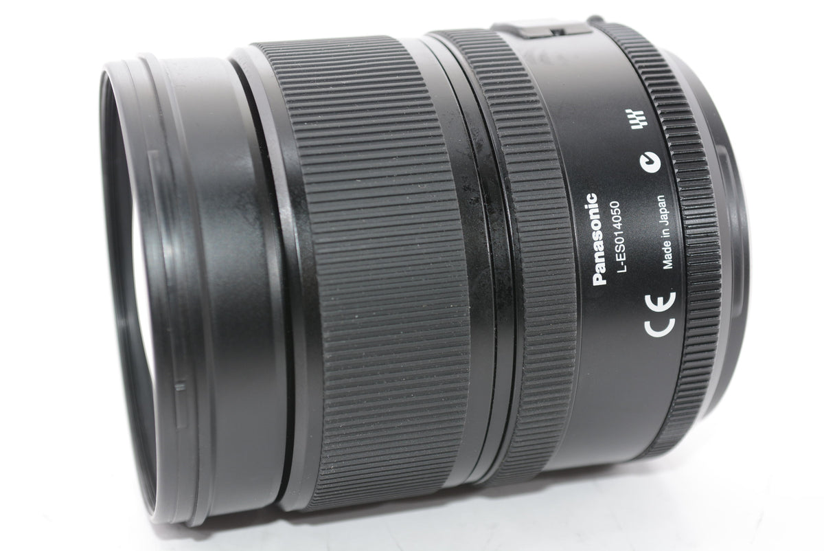 【外観並級】パナソニック 標準ズームレンズ フォーサーズ用 ライカ D VARIO-ELMARIT 14-50mm F2.8-3.5 ASPH. L-ES01405