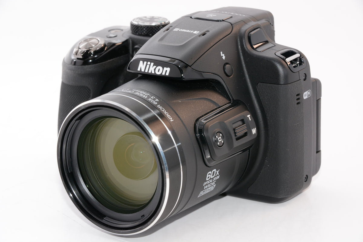 【外観特上級】Nikon デジタルカメラ COOLPIX P610 光学60倍 1600万画素 ブラック P610BK