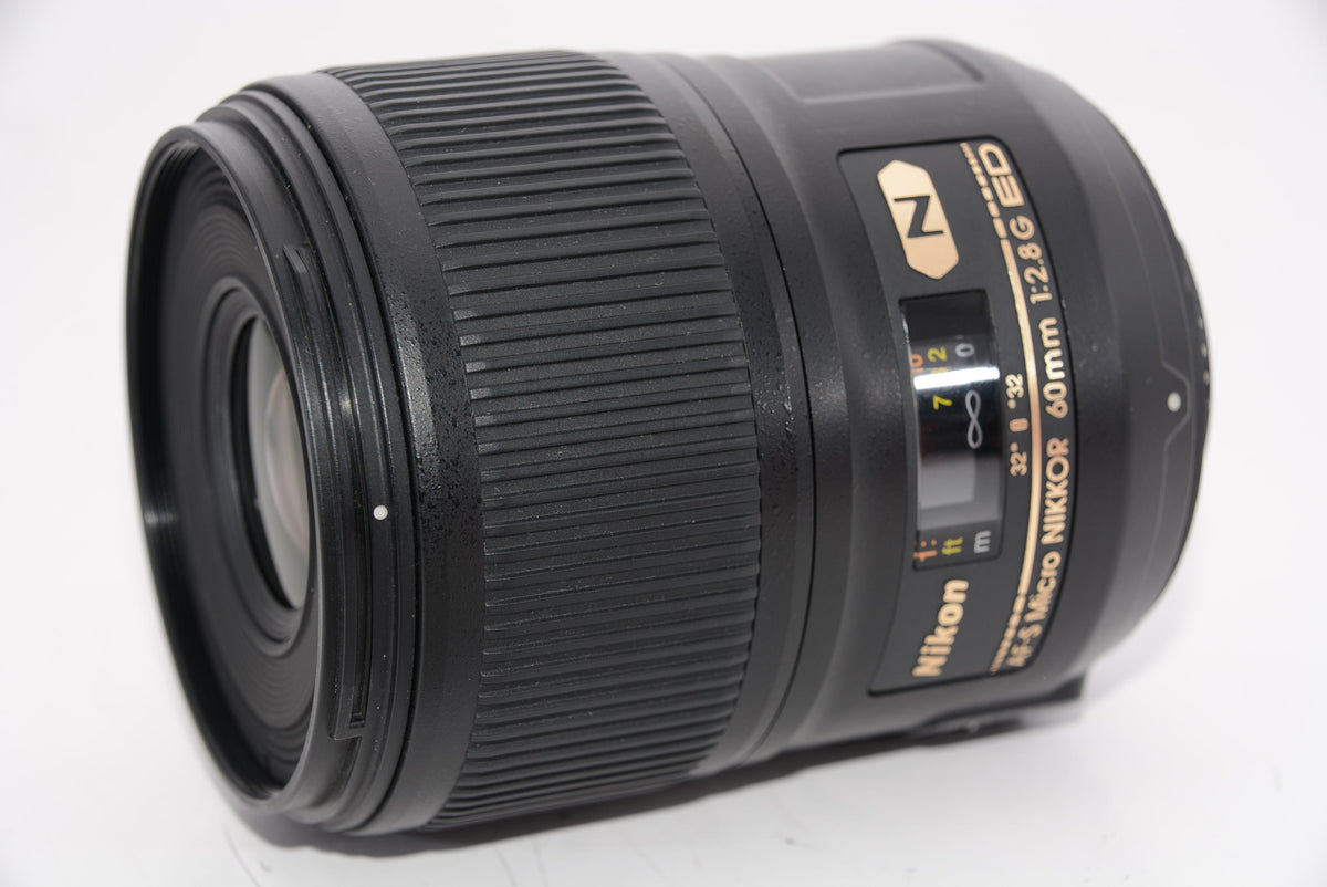 【外観特上級】Nikon 単焦点マイクロレンズ AF-S  Micro 60mm f/2.8G ED フルサイズ対応