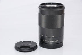 【外観特上級】Canon 望遠ズームレンズ EF-M55-200mm F4.5-6.3 IS STM ミラーレス専用 EF-M55-200ISSTM